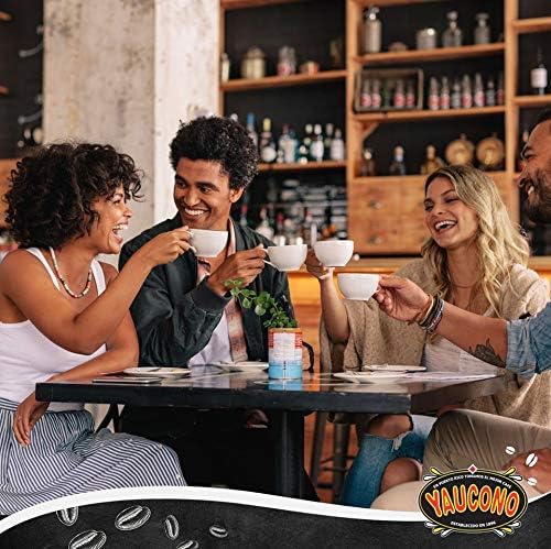 Yaucono Espresso compact pieces, Espresso Roast, Compatible with Nespresso, 18 Count, Pack of 4