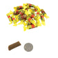 Mary Jane Bite Size Bulk Candy - Nostalgic Fun Size Taffy Bars Made With Real Molasses And Peanut Butter (1 Pound)