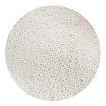 SweetGourmet White Nonpareils | Bulk Party Desserts Decorations | 1 Pound