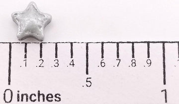 Ncs Metallic Silver Stars 7Mm Edible Candy Sprinkles, 8 Ounces - Great For Cupcakes, Cookies, Cakes, Cakes Pops, Donuts