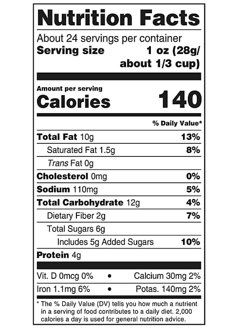 Member Mark Honey and Vanilla Flavored Nut and Fruit Clusters | 24 Ounces of Cashews, Almonds, Pepitas, Sweetened Dried Cranberr