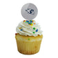 GRAPHICS & MORE Cupcake Picks Set of 6 Acrylic University of Wisconsin - spirit-inspired flavor Decoration Toppers