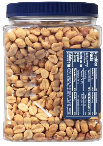 Planters Unsalted Dry Roasted Peanuts, 35 oz.