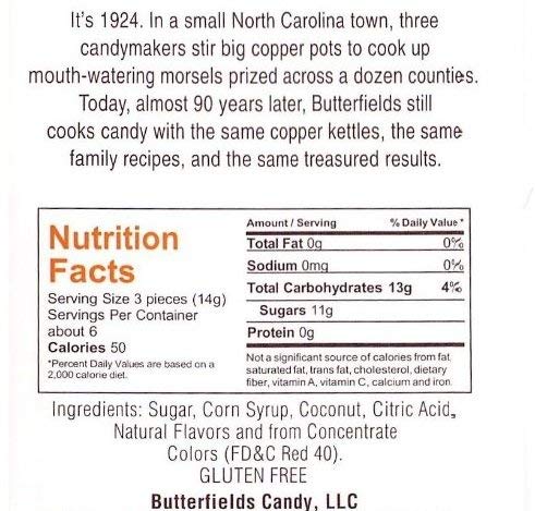 Butterfields Candy - Gourmet, Old-Fashioned Cherry Buds Hard Candy, 7 Oz. (2-Pack) | Gluten Free | Made With 100% Real, Pure Can