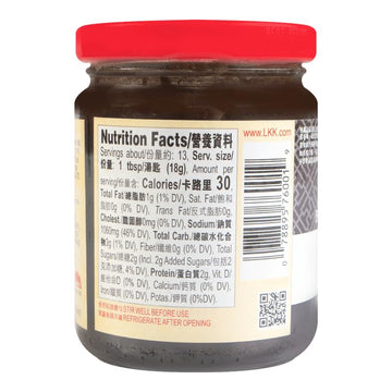 Lee Kum Kee Black Bean Garlic Sauce (8 oz - 12 Pack) Ready-to-Use Sauce  Aromatic & Savory - Perfect for Marinades  Braising  Dipping Sauces  Stir-Frying and Steaming Meats or Ribs  Vegetables  and Seafood