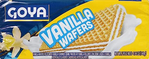 Goya Foods Vanilla Wafers  4.94 Ounce (Pack of 24)