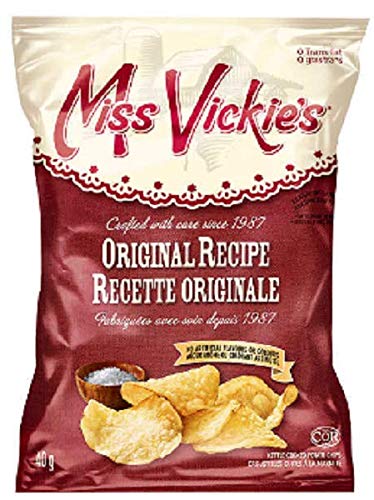 Miss Vickies Original Chips Box, (40 Bags Of 40G/1.4 Oz., Each) {Imported From Canada}
