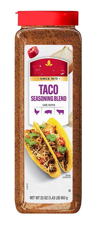 Tonees Taco Seasoning Blend, 23 oz, All-Purpose Mexican Spice Mix for Chicken, Pork, Beef