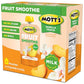 Motts Fruit Smoothies Vanilla Peach, 4.2 oz clear pouches, 8 Pack, Made With Milk, Made With Real Fruit, Good Source of Calcium,