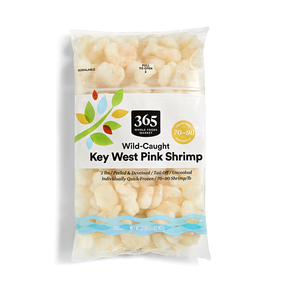 365 Everyday Value, Key West Pink Shrimp 70-90 Count, 32 oz