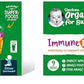 Gerber Organic For Baby 2Nd Foods Pouches Immune Builder Variety Pack (3) Carrot Apple Mango (3) Mango Peach Carrot Sweet Potato