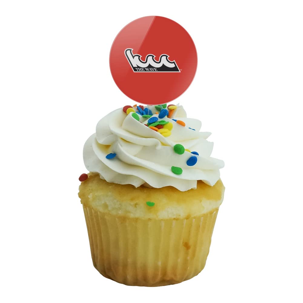 Kingsborough Community College Secondary Logo Cupcake Picks Toppers Decoration Set Of 6
