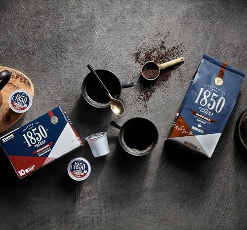 1850 Trailblazer Medium-Dark Roast Ground Coffee, 12 Oz