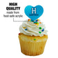GRAPHICS & MORE Cupcake Picks Set of 6 - Acrylic Heart Love Decoration - Hartwick College