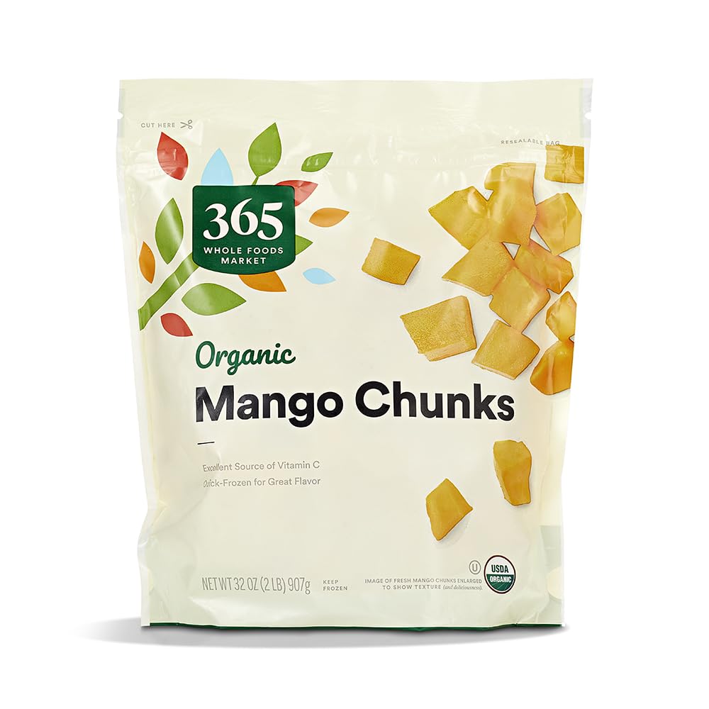 365 Everyday Value, Organic Mango Chunks, 32 oz, (Frozen)