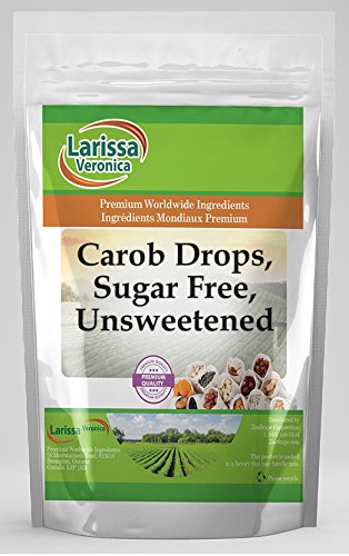Carob Drops, Sugar Free, Unsweetened (8 oz, ZIN: 525697) - 3 Pack