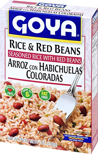 Goya Seasoned Rice and Red Beans Mix, 7 Ounce