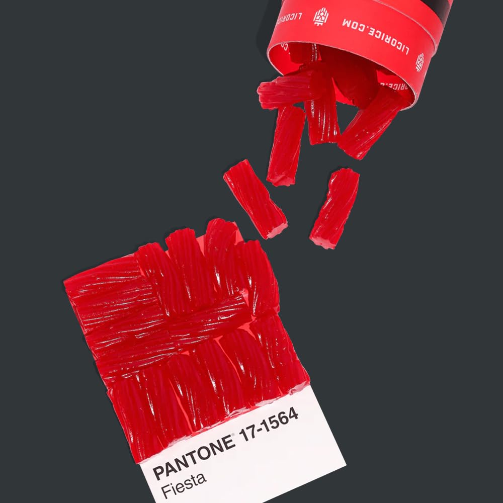 Licorice.Com Gourmet Licorice Candy Duo Pack - Australian Red And Black Twists