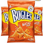 Bugles Nacho Cheese Crispy Corn Snacks First Cone Shaped Corn Snack Large 3.7 oz. Bags, Delicious Cheese Flavor (Pack of 3)