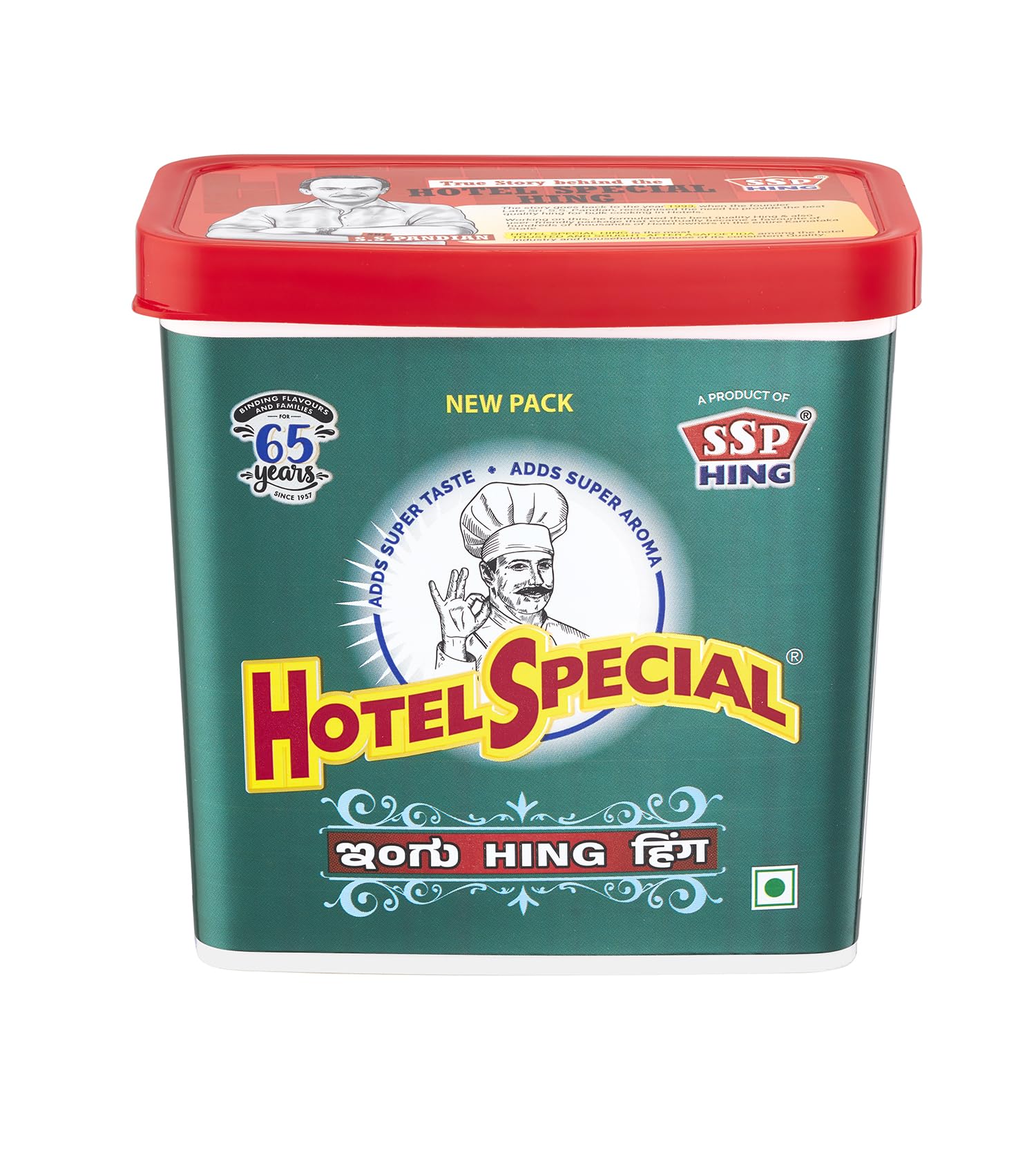 SSP ASAFOETIDA Hotel Special (Hing) 250 g | For Everyday Use Comes In Soft Paste Form | Easy To Use | Brings Great Taste & Aroma
