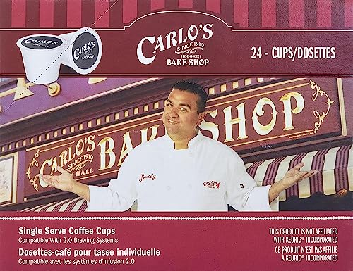 Cake Boss Coffee Single Serve Cups, Vanilla Buttercream, 48 Count (2 Boxes) for Keurig K Cup malt-inspired