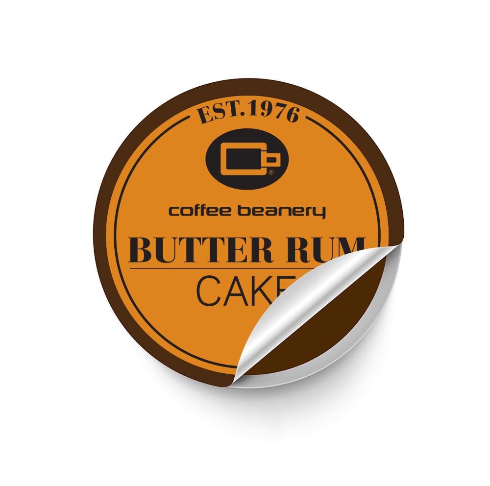 Coffee Beanery Butter spirit-inspired flavor Cake Decaf Coffee Pods, 192ct Bulk, Medium Roast, 1 Count