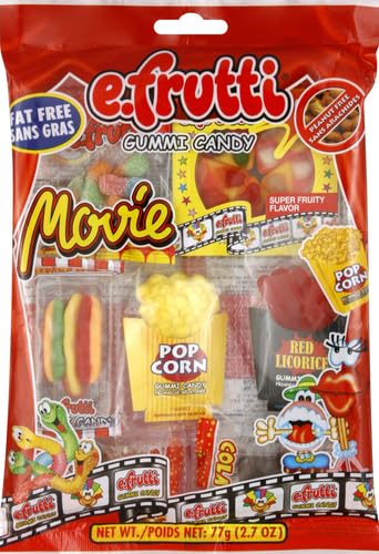 Gummy Movie Bag - E Frutti Gummy Candy, 2.7 Oz