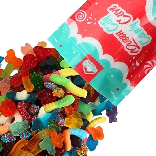 Sweet And Sour Candy Salad Assorted Mix Gourmet Gummy Candy - By Queen City Candy Cave (1 Pound)