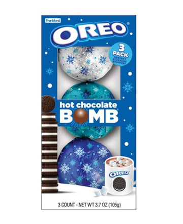 Oreo Hot Chocolate  , Holiday Gift Set, 3 Count Stocking Stuffer, 3.7 Oz
