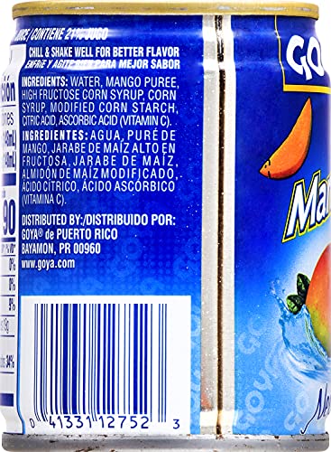 Goya Foods Mango Nectar, 5 Fl Oz (Pack Of 48)