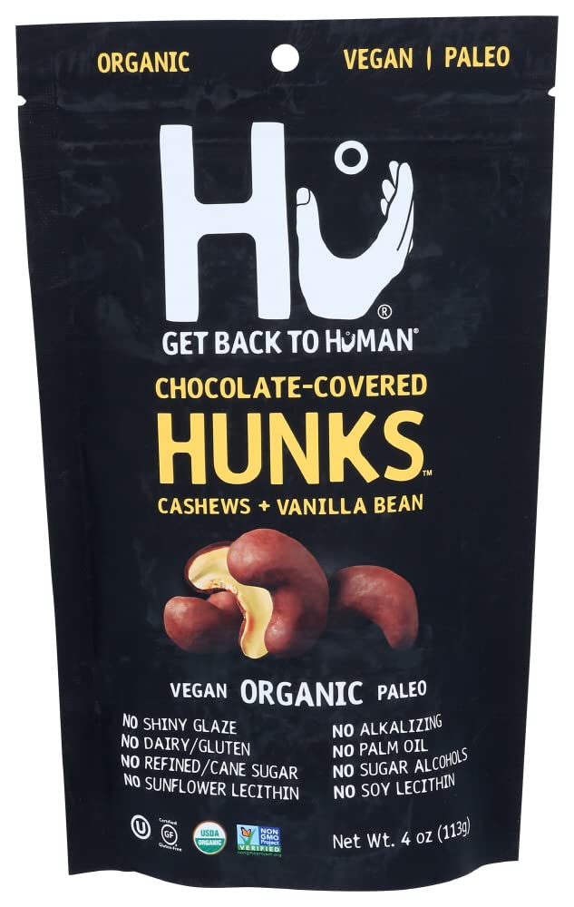 Hu Kitchen Chocolate Covered Cashews, 4 Oz