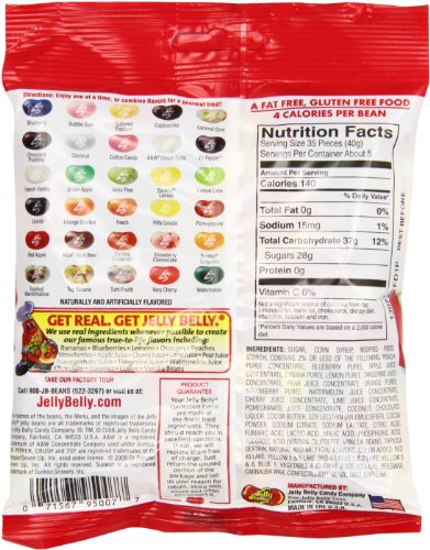 Jelly Belly Thirty Assorted Flavor Jelly Beans, 7 Ounce