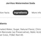 Jarritos Watermelon Soda 12.5oz Glass Bottle Pack of 6 - Refreshing Flavor by Border Merchant