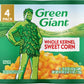 Green Giant Whole Kernel Sweet Corn, 4 Pack of 15.25 Ounce Cans