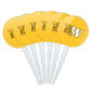 Missouri Western State University Primary Logo Cupcake Picks Toppers Decoration Set of 6
