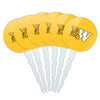 Missouri Western State University Primary Logo Cupcake Picks Toppers Decoration Set of 6