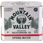 The Mountain Valley 1 Liter Spring Water In Glass Bottle 1 Liter (Pack Of 12)
