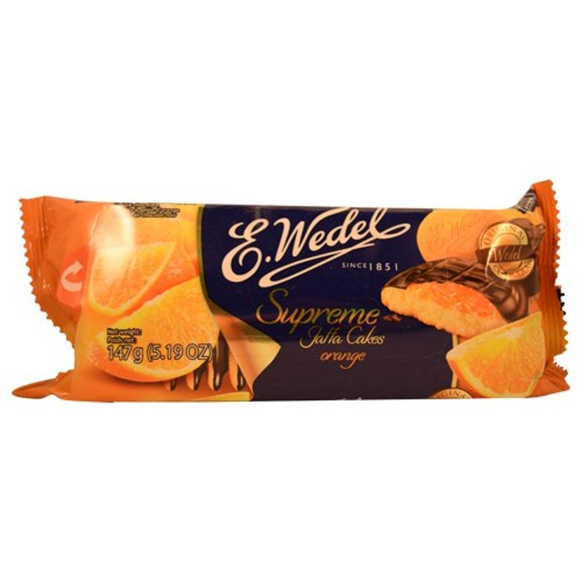E.Wedel Supreme Jaffa Cakes Orange 147g
