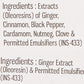 Spice Drop Spicy Tea Combo ( Natural Extract Of Ginger And Chai Masala ), 10Ml, For Beverages And Dessert