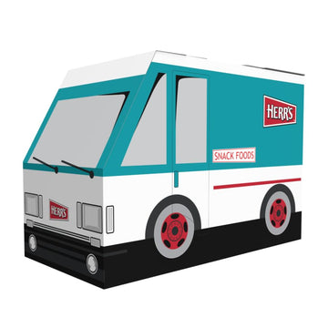 Herr'S Variety Snack Truck Box, Assorted Flavors, 42-Pack - Crisp 'N Tasty, Barbecue, Sour Cream & Onion Potato Chips, Cheese Cu
