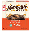 CLIF Nut Butter Bar - Chocolate Peanut Butter - Filled Energy Bars - Non-GMO - USDA Organic - Plant-Based - Low Glycemic - 1.76 