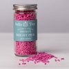 India Tree Nature's Colors Bright Pink Sprinkles 3 oz | Natural, Vegan, Non-GMO, Top 9 Allergen-Free, Red 3 Free