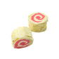 Strawberry Cheesecake Salt Water Taffy by Snack Attack, Individually Wrapped Bulk 2lb Bag - Chewy Saltwater Taffy Candy | Gluten
