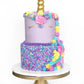 Fancy Sprinkles Deluxe Rainbow Crunchy Jimmies, Real Sugar, For Ice Cream, Cookies, Cakes, Cupcakes, Dessert Decorating, Bold, M