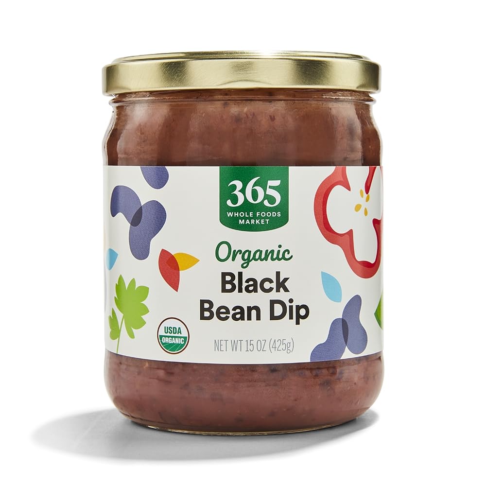 365 by Whole Foods Market, Organic Black Bean Dip, 15 Ounce