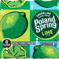 Poland Spring Sparkling Water, Zesty Lime, 16.9 oz. Bottles (8 Pack)