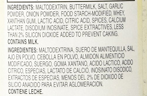 Tone'S Buttermilk Ranch Dressing Mix - 24 Oz. Large