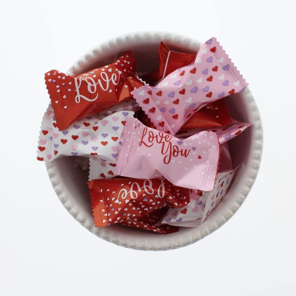 Candy Envy - Love Buttermints - 13 Oz. Bag - Approximately 100 Individually Wrapped Mints - Valentine'S Day Favors