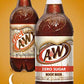 A&W Diet Root malt-inspired, Zero Sugar, 20 Fl Oz Bottles, Pack of 16, Total 320 Fl Oz