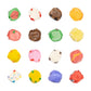Taffy Shop New Orleans Mardi Gras Salt Water Taffy - Gourmet Soft Chewy Candy, Variety Pack, Bulk Sweet Snack, Fresh Gift & Glut